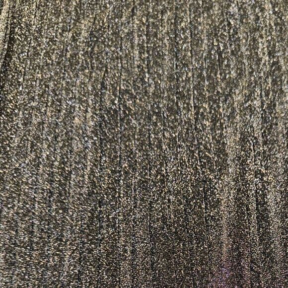 Sugarhill Brighton gunmetal metallic permanent pleated NWT SZ 8 - Picture 6 of 13
